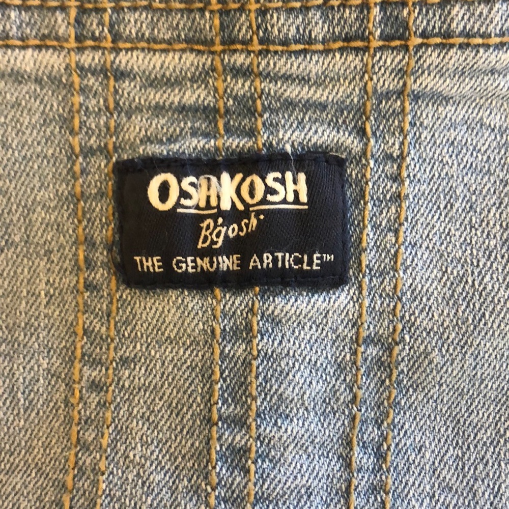 OshKosh overalls, excellent condition, worn once - Picture 3 of 3